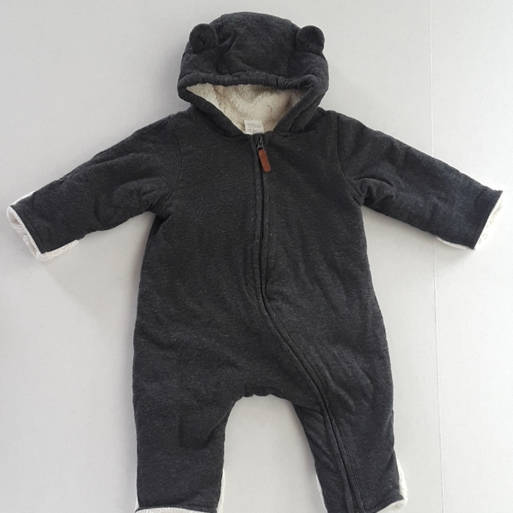 H&M fleece lined jumpsuit organic cotton